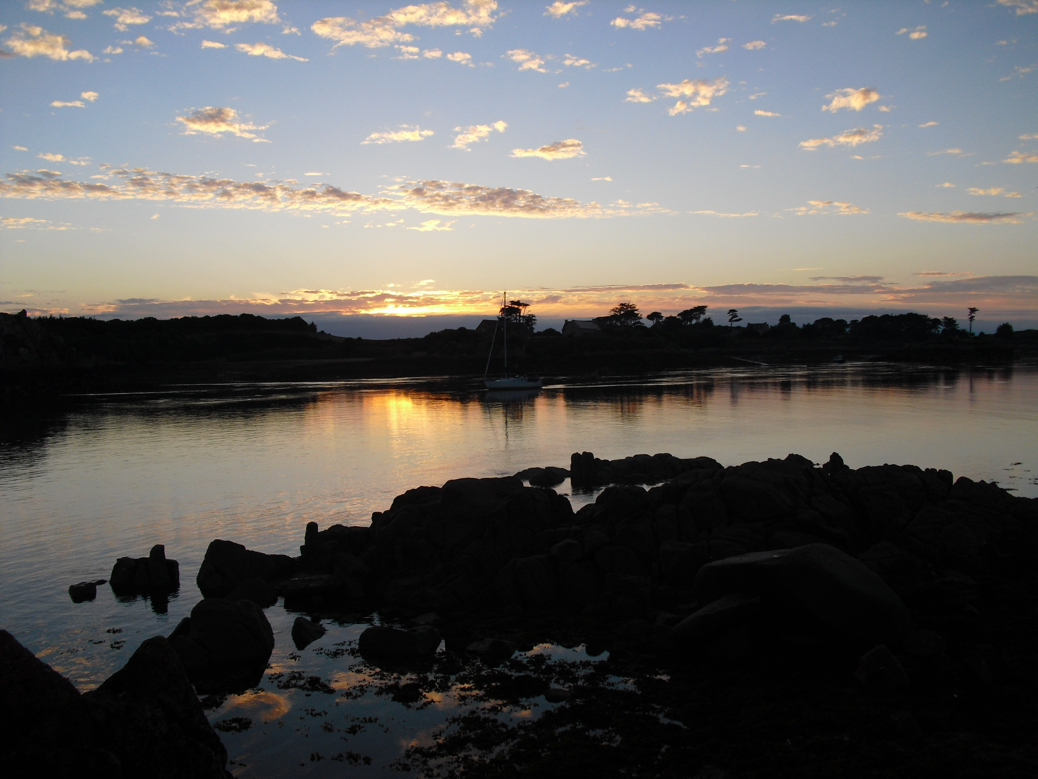 Coucher de soleil / Ile de Bréhat