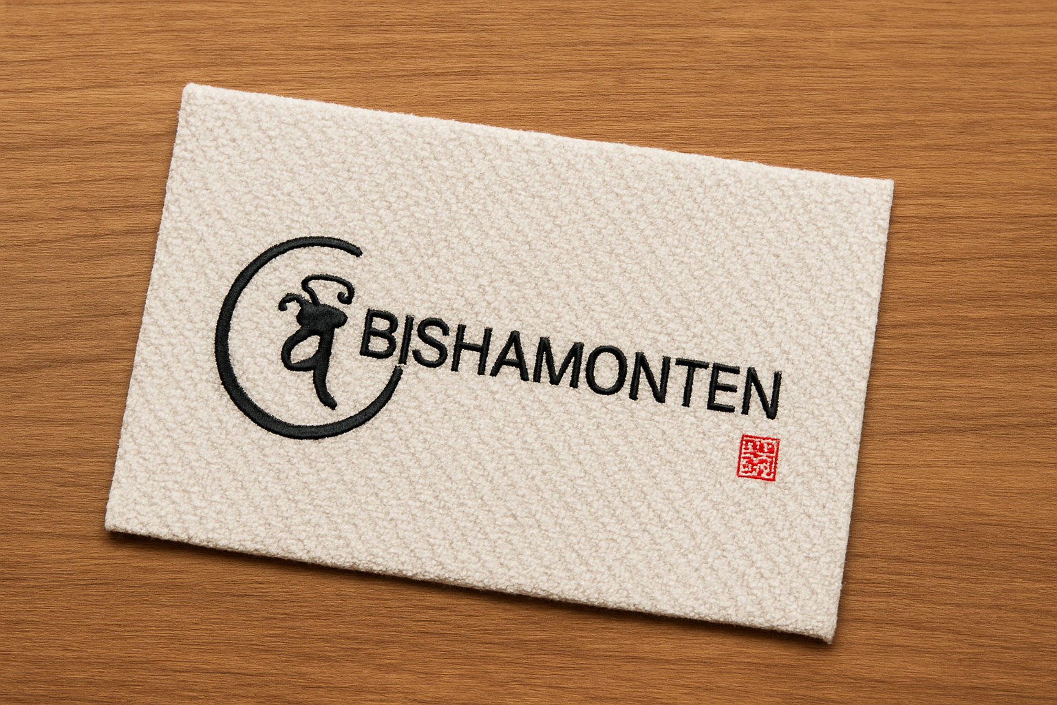 Création du logo pour Bishamonten : un antiquaire en ligne spécialisé dans l’ère féodale japonaise