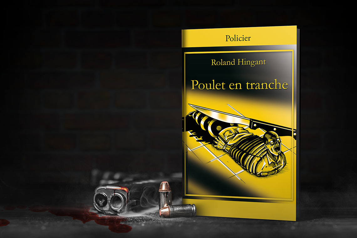 📖 ILLUSTRATION ET MISE EN PAGE – « POULET EN TRANCHE » 🔪