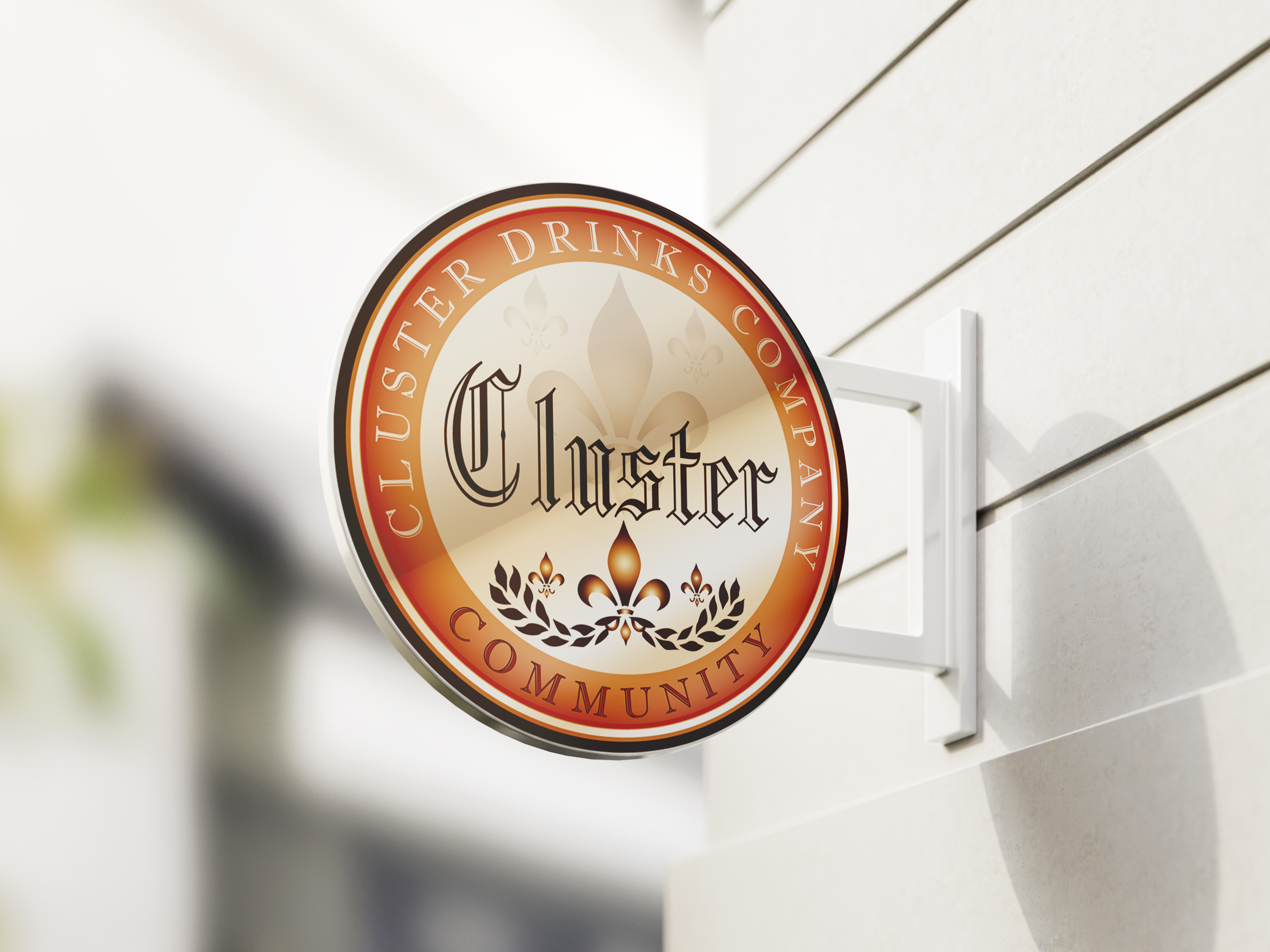 🎨 RESTAURATION DU LOGO « CLUSTER DRINKS » 🥤