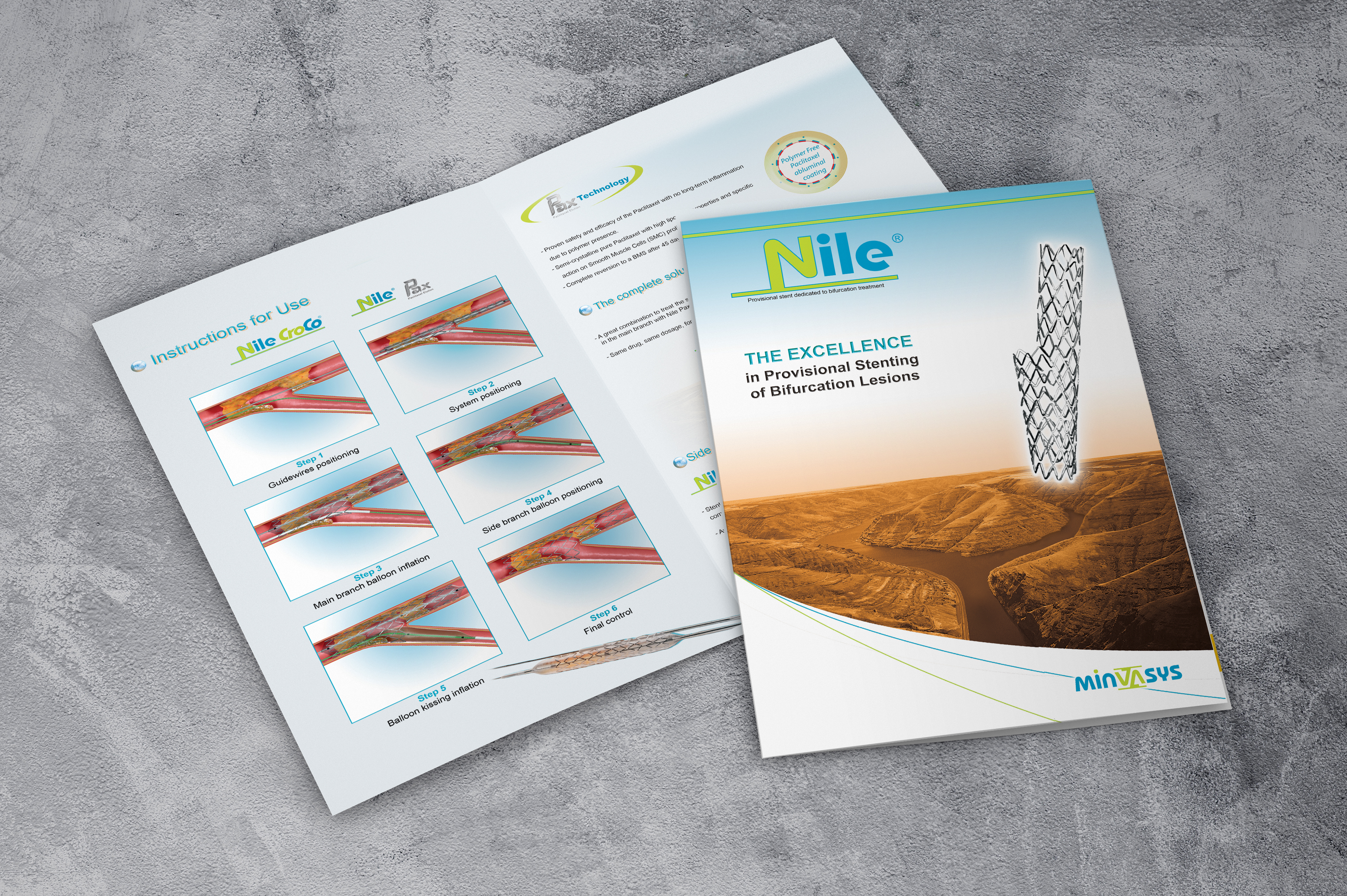 🩺 Création de plaquettes pour Nile – Minvasys