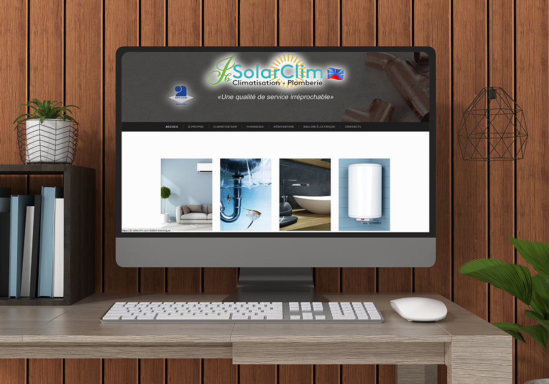 Création du site internet Jb-Solarclim