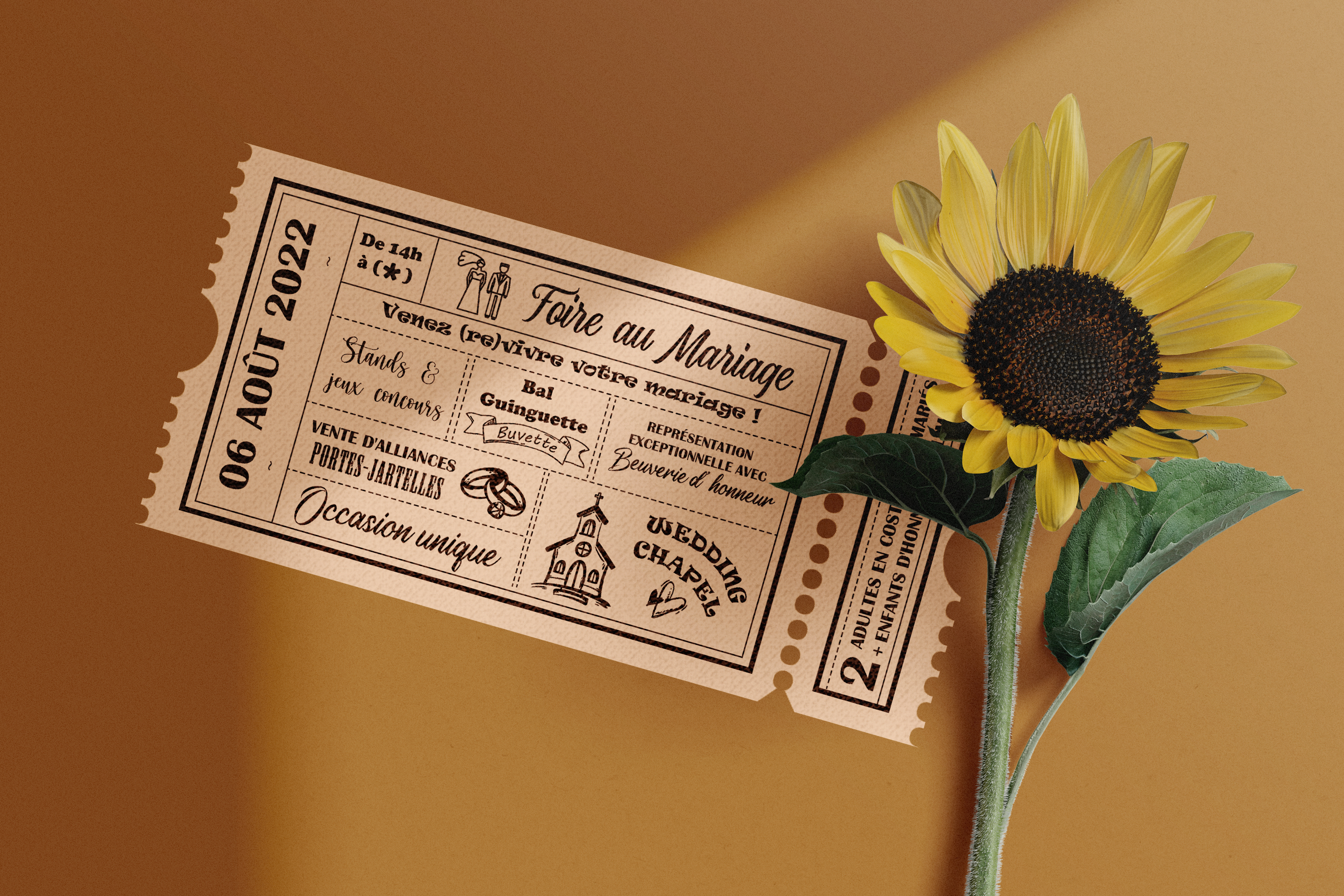 Faire-part gravé au laser sur bois – Une invitation unique et intemporelle

Ce faire-part a été conçu avec soin et gravé au laser sur bois, offrant une invitation élégante et authentique. Inspiré par l’esthétique des tickets rétro, il allie graphisme raffiné et artisanat de précision.